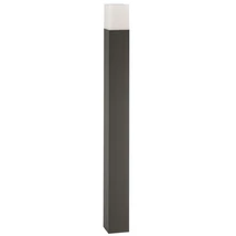 NovaLuce Stick kültéri állólámpa fém, műanyag, szürke, fehér, E27, IP54 - NL-71371101