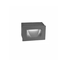 NovaLuce Krypton kültéri beépíthető lámpa fém, szürke, LED, 3000K, 3W, 270lm, IP54 - NL-726401