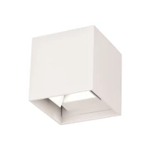 NovaLuce Como kültéri fali lámpa fém, fehér, LED, 3000K, 2x3W, 510lm, IP54 - NL-747406
