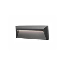 NovaLuce Luton kültéri fali lámpa műanyag, szürke, LED, 3000K, 1.6W, 100lm, IP65 - NL-8403622
