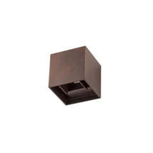 NovaLuce Como kültéri fali lámpa fém, barna, LED, 3000K, 2x3W, 510lm, IP54 - NL-847406