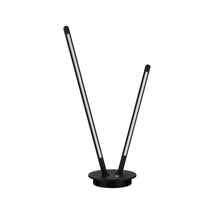 NovaLuce INTEC asztali lámpa fém, akrill, fekete, LED, 8W, 3000K, 241 Lm - NL-9002064