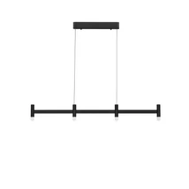 NovaLuce POETIC függeszték fém, műanyag, fekete, fehér, LED, 17W, 3000K, 1364Lm - 9002092