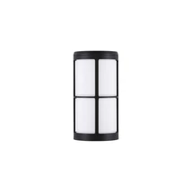 NovaLuce Stone kültéri fali lámpa fém, műanyag, fekete, E27, IP54 - NL-9002851