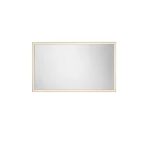 NovaLuce AMBOR tükör fém, üveg, arany, LED, 49W, 2556lm, 4000K, IP44 - NL-9006020