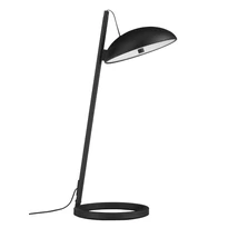 NovaLuce FLUTE asztali lámpa fém, fekete, LED, 3000K, 18W, 1100lm - 9006102