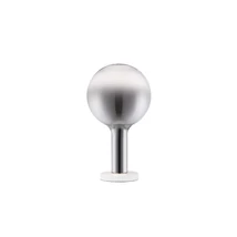 NovaLuce NOSTOS asztali lámpa fém, üveg, fehér, szürke, LED, 3W, 3000K, 341 Lm - NL-9009104