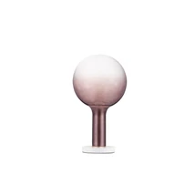 NovaLuce NOSTOS asztali lámpa fém, üveg, fehér, barna, LED, 3W, 3000K, 341 Lm - NL-9009105