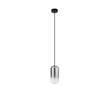 NovaLuce AELIA függeszték fém, üveg, fekete,füstszín, LED, 3W, 3000K, 478 Lm - NL-9009141