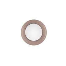 NovaLuce ORBIQUE fürdőszobai fali lámpa porcelán, üveg, barna, fehér, G9, IP44 - NL-9009210