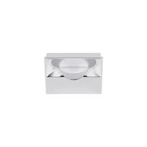 NovaLuce WALL WASHER kiegészítő betét  WALL WASHER beépíthető LED modulhoz műanyag, ezüst - 9010155BS