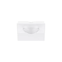 NovaLuce WALL WASHER kiegészítő betét  WALL WASHER beépíthető LED modulhoz műanyag, fehér - 9010155W