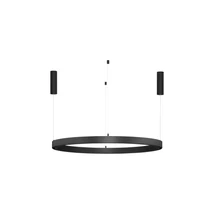 NovaLuce SONIK függesztett mágneses sín fém, fekete, LED, 3000K, 55W, 3275lm - 9010181