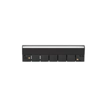 NovaLuce NON FLEXIBLE fényforrás BREDA mágneses sínekhez fém, műanyag, fekete, fehér, LED, 48V, 4000K, 6W, 205lm - 9010239