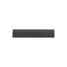 NovaLuce SLIM fényforrás SLIM mágneses sínekhez fém, fekete, LED, 48V, 4000K, 6W, 155lm - 9010307