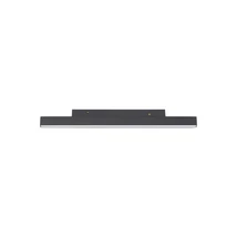 NovaLuce SLIM fényforrás SLIM mágneses sínekhez fém, műanyag, fekete, fehér, LED, 48V, 4000K, 15W, 330lm - 9010310