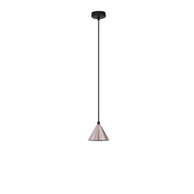 NovaLuce CONICO függeszték fém, fekete, barna, GU10 - 9011431