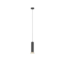 NovaLuce LUVIA függeszték fém, fekete, arany, GU10 - NL-9011446
