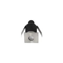 NovaLuce Bang kültéri beépíthető lámpa fém, nikkel, LED, 3000K, 1W, 60lm, IP67 - NL-9019213
