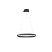 NovaLuce ALARO függeszték fém, fekete, LED, 46W, 3067lm, 3000K - NL-9019726