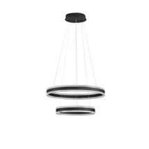 NovaLuce ALARO függeszték fém, fekete, LED, 69W, 4565lm, 3000K - NL-9019728