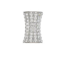 NovaLuce CELYSIA fali lámpa fém, kristály, króm, áttetsző, LED, 12W, 3500K, 720 Lm - NL-9019767