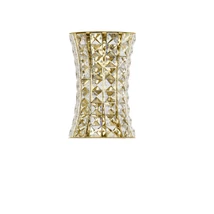 NovaLuce CELYSIA fali lámpa fém, kristály, arany, áttetsző, LED, 12W, 3500K, 720 Lm - NL-9019768