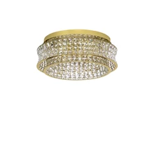 NovaLuce CELYSIA mennyezet lámpa fém, kristály, arany, LED, 56W, 3500K, 4120 Lm - NL-9019772