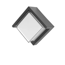 NovaLuce Max kültéri fali lámpa műanyag, szürke, LED, 3000K, 12W, 430lm, IP65 - NL-9026001