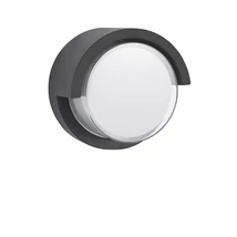 NovaLuce Max kültéri fali lámpa műanyag, szürke, LED, 3000K, 12W, 430lm, IP65 - NL-9026002