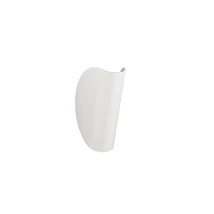 NovaLuce Arabella kültéri fali lámpa fém, üveg, fehér, áttetsző, LED, 3000K, 6W, 398lm, IP54 - NL-9026119
