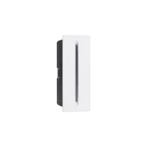 NovaLuce Aizen kültéri beépíthető lámpa fém, üveg, fehér, áttetsző, LED, 3000K, 3W, 16lm, IP54 - NL-9026120