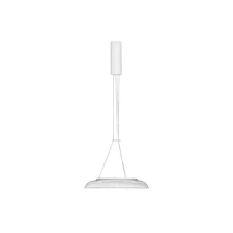 NovaLuce MANTLE függeszték fém, akril, fehér, LED, 22W, 1470lm, 3000K - NL-9030109
