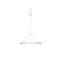 NovaLuce MANTLE függeszték fém, akril, fehér, LED, 38W, 2752lm, 3000K - NL-9030110