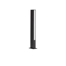 NovaLuce STOR kültéri állólámpa fém, akril, fekete, fehér, LED, 12W, 719lm, 3000K, IP65 - NL-9030111
