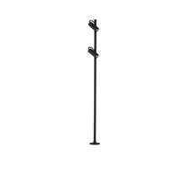 NovaLuce DARMA kültéri állólámpa fém, fekete, LED, 13W, 844lm, 3000K, IP65 - NL-9030117