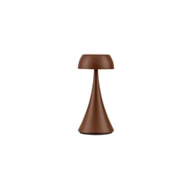 NovaLuce YCRO kültéri asztali lámpa fém, műanyag, barna, fehér, LED, 2W, 60lm, 3000K, IP54 - NL-9030140