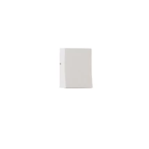 NovaLuce BOXY kültéri fali lámpa fém, üveg, fehér, LED, 3W, 157lm, 3000K, IP65 - NL-9030149