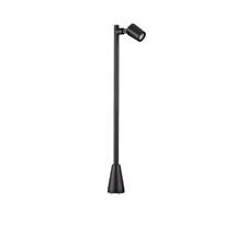 NovaLuce SPY kültéri állólámpa fém, üveg, fekete, áttetsző, GU10, IP65 - NL-9030157