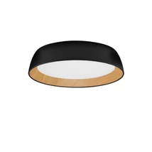 NovaLuce SIGI mennyezet lámpa fém, fa, akrill, fekete, LED, 39W, 3000K, 3081 Lm - NL-9030503