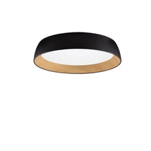 NovaLuce SIGI mennyezet lámpa fém, fa, akrill, fekete, LED, 50W, 3000K, 4201 Lm - NL-9030505