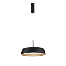 NovaLuce SIGI függeszték fém, fa, akrill, fekete, LED, 40W, 3000K, 3111 Lm - NL-9030507