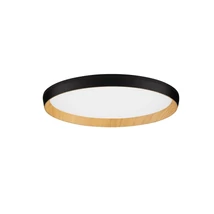 NovaLuce VOMOS mennyezet lámpa fém, fa, akrill, fekete, fehér, LED Triac, 36W, 2700-3000K, 3157 Lm - NL-9030515