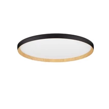 NovaLuce VOMOS mennyezet lámpa fém, fa, akrill, fekete, fehér, LED Triac, 55W, 2700-3000K, 4760 Lm - NL-9030517