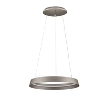 NovaLuce ORMI függeszték fém, akrill, pezsgőbarna, LED Triac, 38W, 2700-3000K, 2564 Lm - NL-9030520