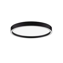 NovaLuce ISTOS mennyezet lámpa fém, akrill, fekete, fehér, LED Triac, 38W, 2700-3000K, 2363 Lm - NL-9030529