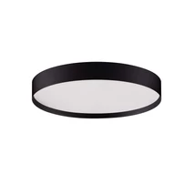 NovaLuce ROI mennyezet lámpa fém, akrill, fekete, fehér, LED Triac, 37W, 2700-3000K, 3555 Lm - NL-9030532