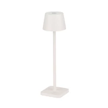 NovaLuce DECK kültéri asztali lámpa fém, fehér, LED, 3000K, 1.5W, 120lm, IP54 - 9030562