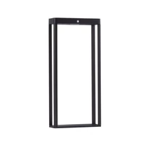 NovaLuce BERNI kültéri solar állólámpa mozgásérzékelővel fém, fekete, LED, 3000K, 1.7W, 108lm, IP65 - 9030566