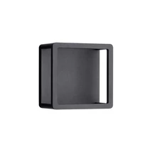 NovaLuce MISTI kültéri fali lámpa fém, fekete, LED, 3000K, 9W, 270lm, IP65 - 9030568